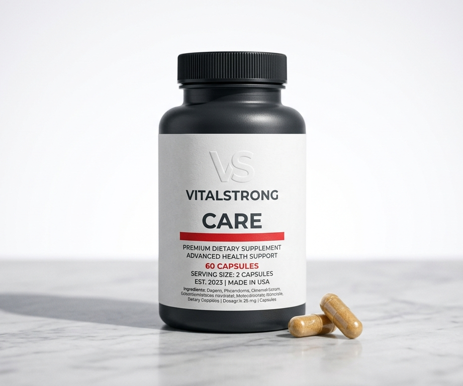 VitalStrong Care – prémiový výživový doplnok, balenie kapsúl